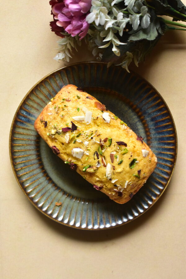 Rasmalai Loaf Cake
