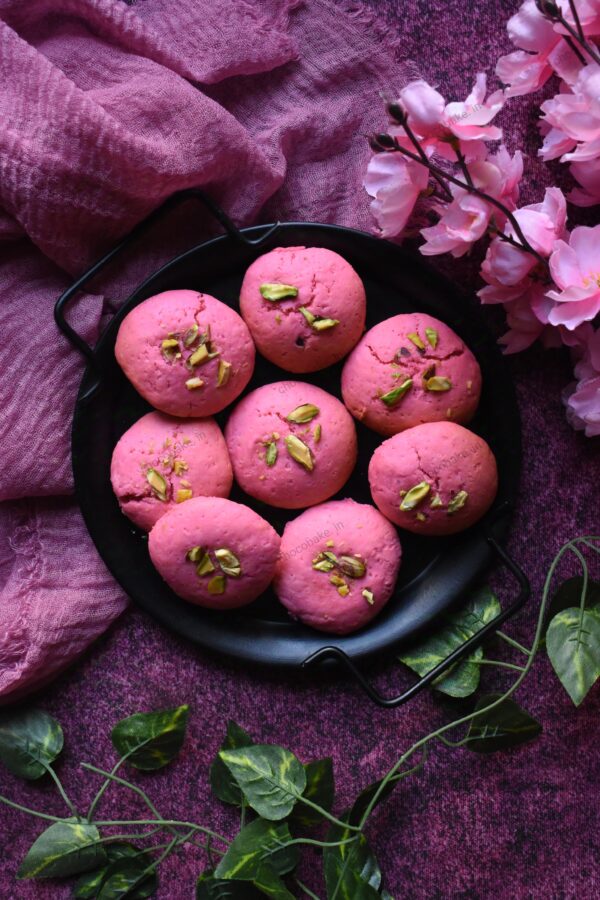 Rose Pistachio Cookies